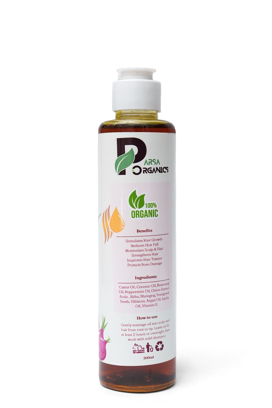 Parsa Organics Hair Oil